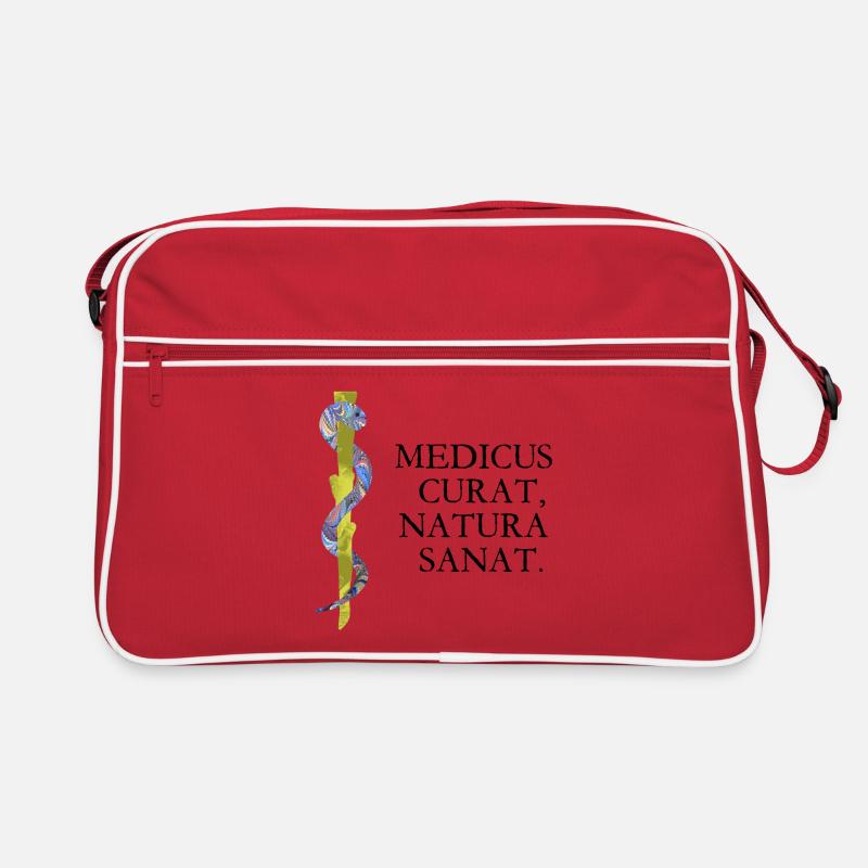 behandeln möge der doktor heilen möge die schwarz Sac Retro