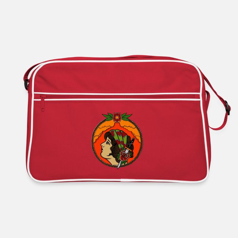Spanisches Mädchen Spain Frau Spanien Retro Tasche