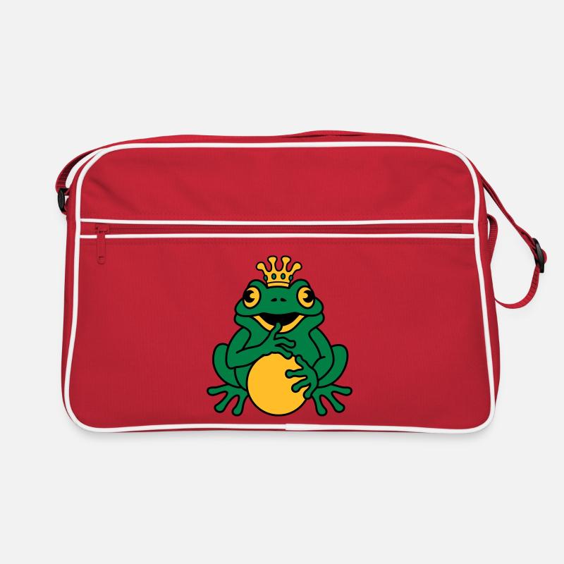 Froschkönig Retro Tasche