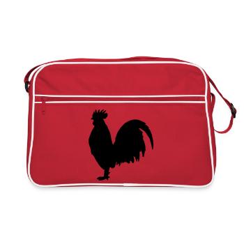 Hahn - Sac Retro - rouge/blanc - Devant