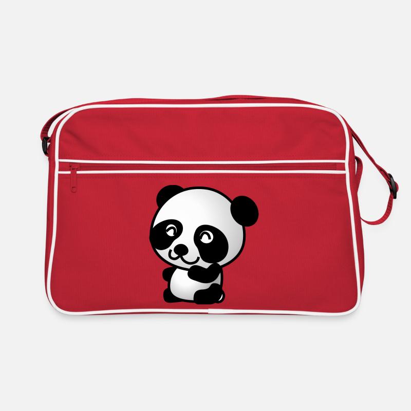 Panda Retro Tasche