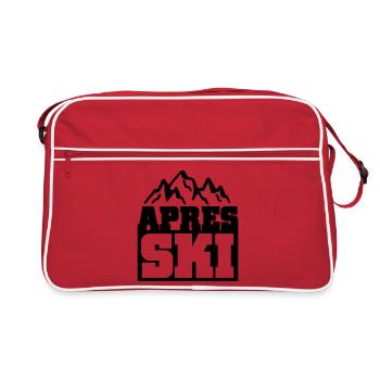 apres ski - Sac Retro - rouge/blanc - Devant
