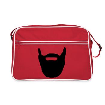 Beard - Retro Bag - red/white - Front