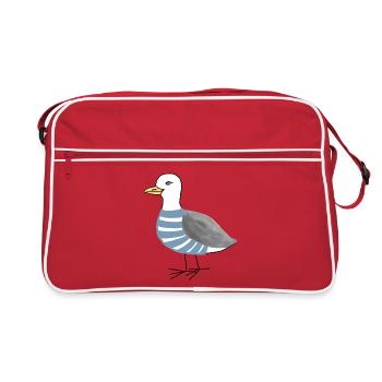 Seagull Maritim - Retro Bag - red/white - Front