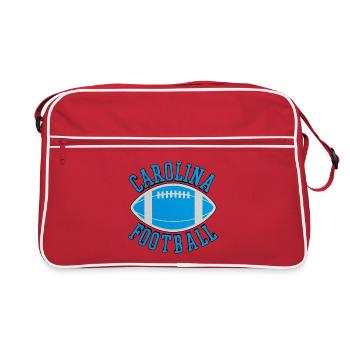 Carolina Football Emblem Blue - Retro Bag - red/white - Front