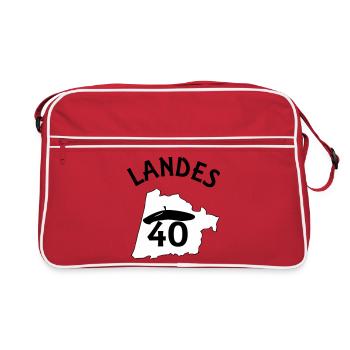 Landes - Sac Retro - rouge/blanc - Devant