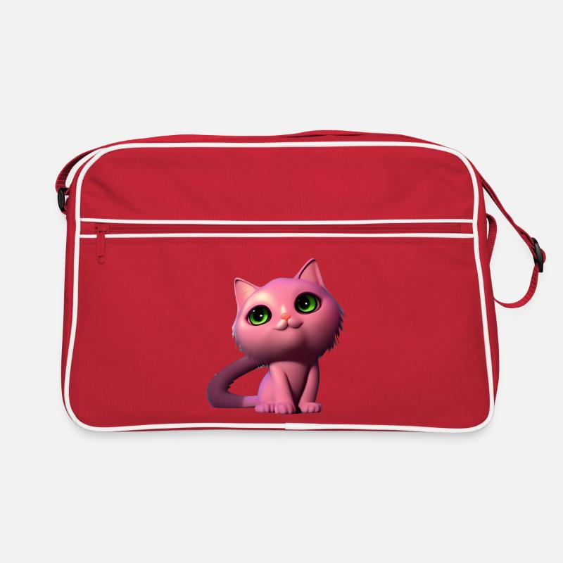 Chat rose sans chat Sac Retro