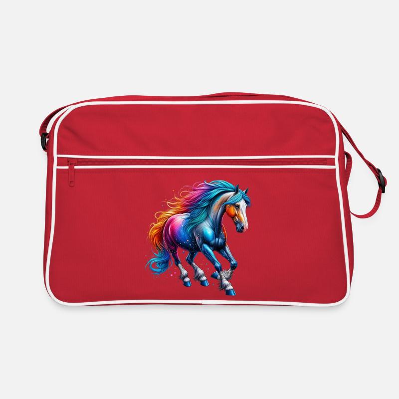 Pferd Retro Tasche