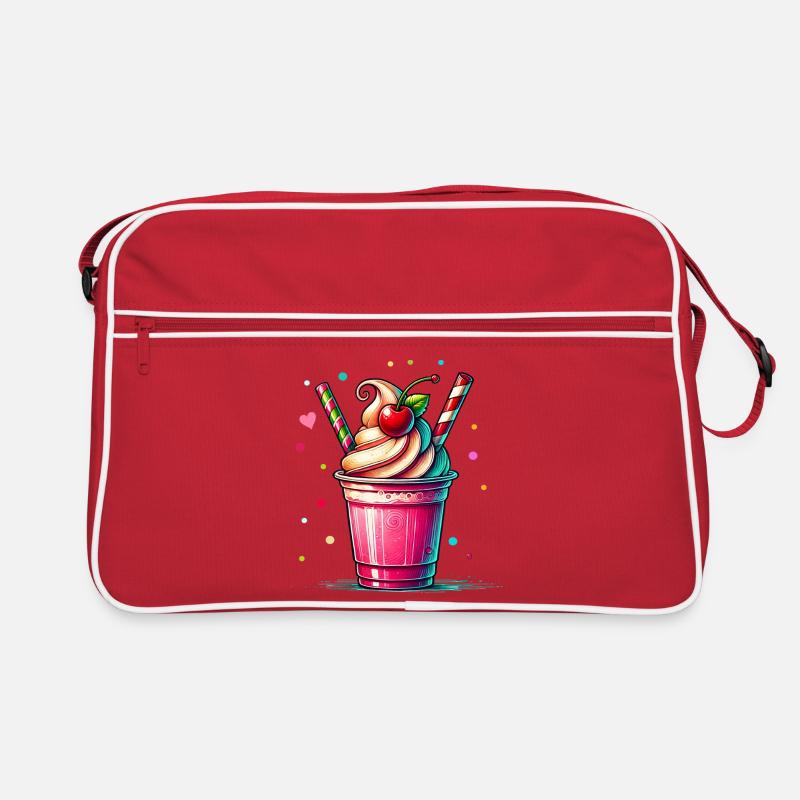 Seductive Cherry Dreams: Cherry Milkshake Retro Bag