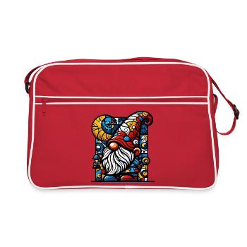 Gnome - Sac Retro - rouge/blanc - Devant