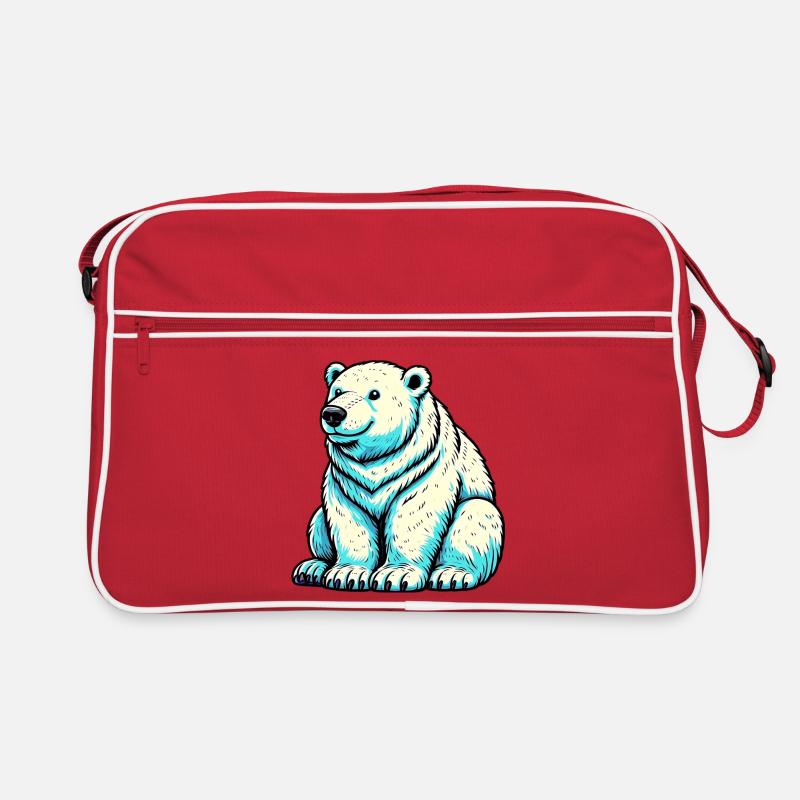 Polar bear Retro Bag
