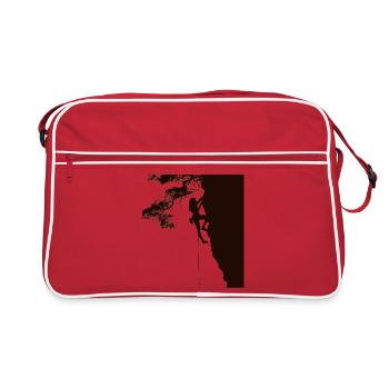 Aventurière d'Arbre Escalade - Sac Retro - rouge/blanc - Devant