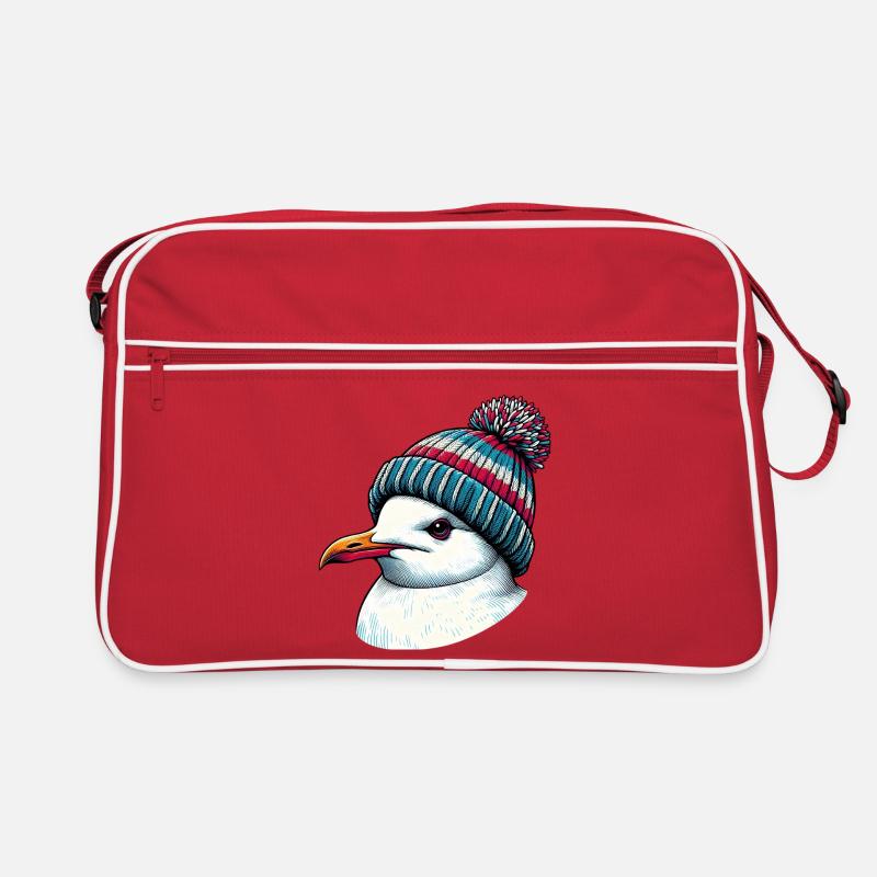 Möwe Retro Tasche