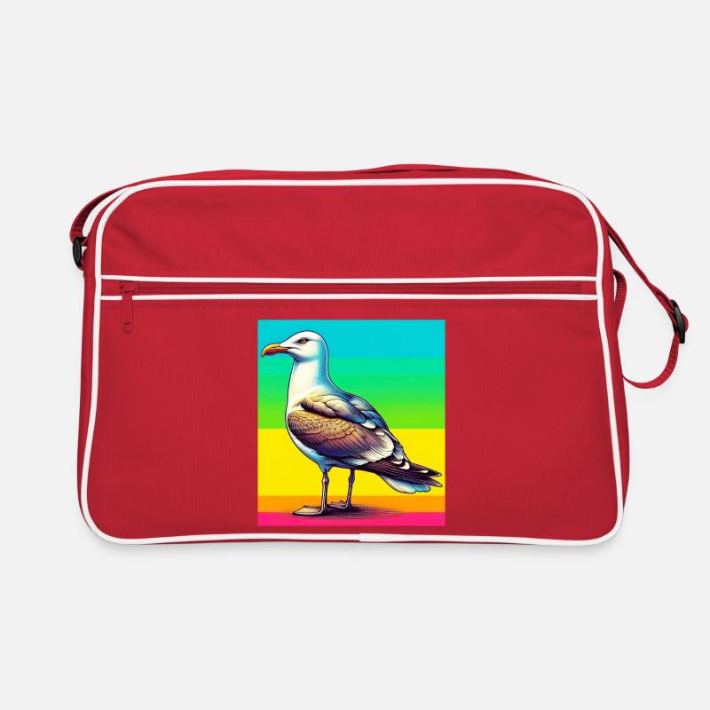 Möwe Retro Tasche