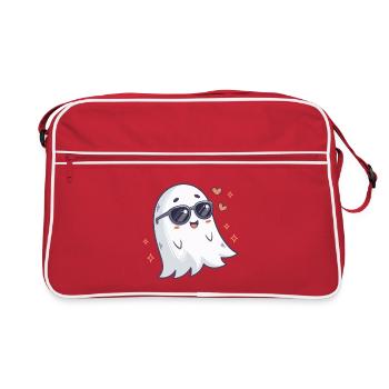 Cool Ghost Sunglasses - Retro Bag - red/white - Front