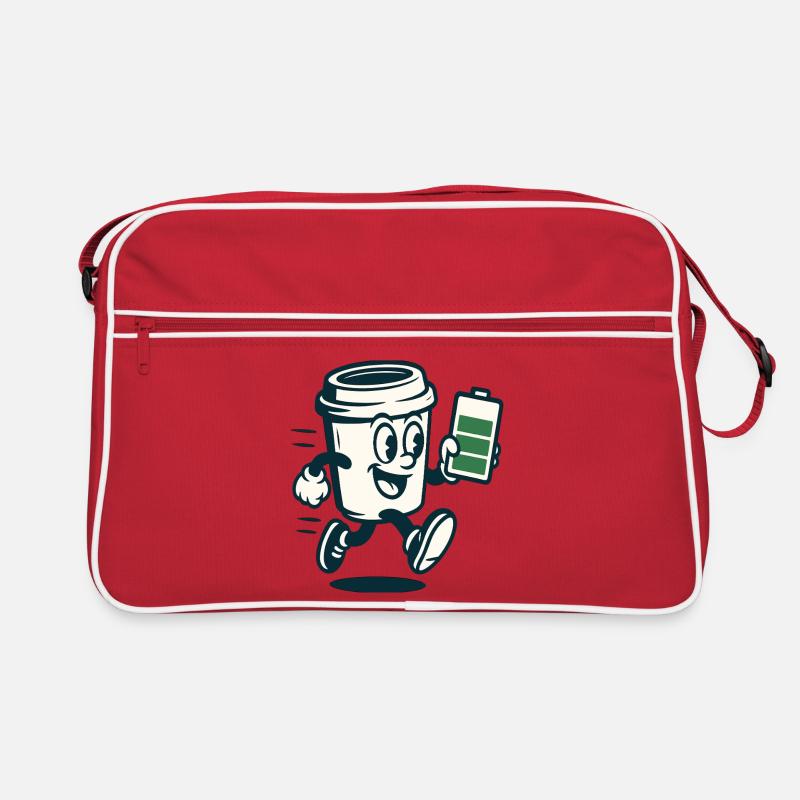 Caffeinated Battery Buddy Retro Bag