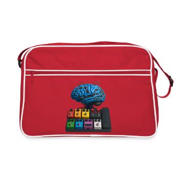 BRAIN PEDALBOARD - sound & vision - Retro Bag - red/white - Front