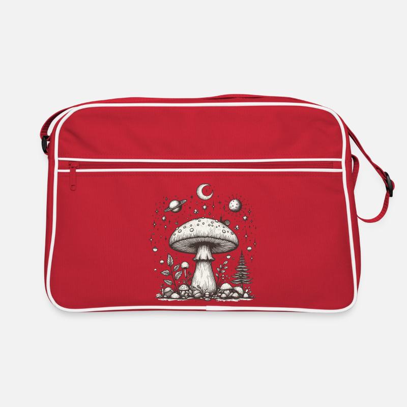 Toadstool Mushroom Psilo Retro Bag