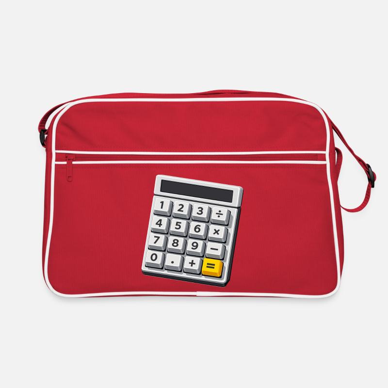 Carnival Costume Calculator Math Teacher Retro Bag