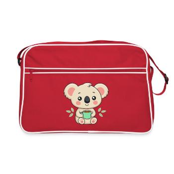 Koala Sweet Coffee - Retro Bag - red/white - Front