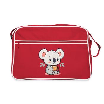 Koala Sweet Coffee Mug - Retro Bag - red/white - Front