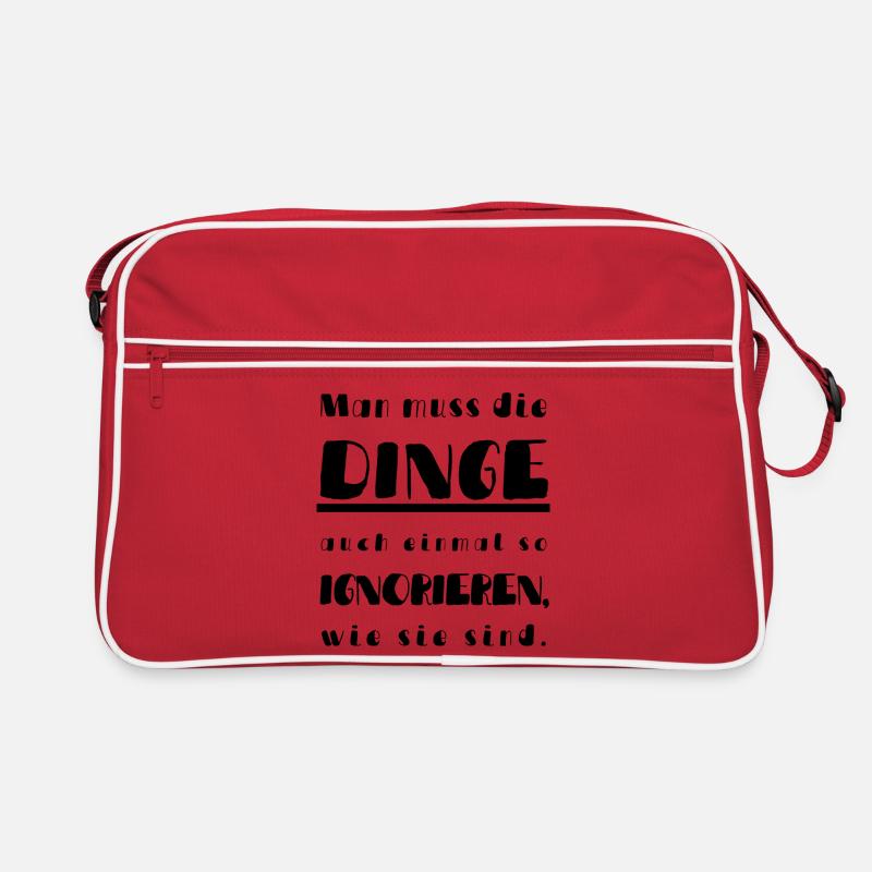 Manche Dinge Retro Tasche