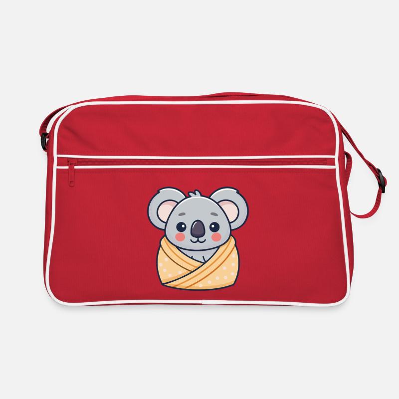 Koala cocon douillet pastel Sac Retro