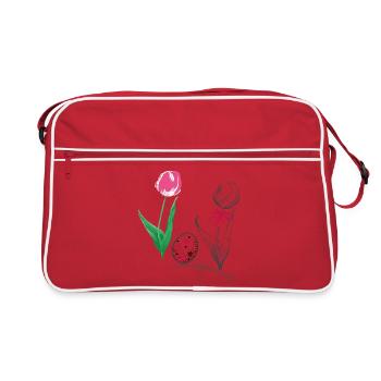 Easter - Retro Bag - red/white - Front