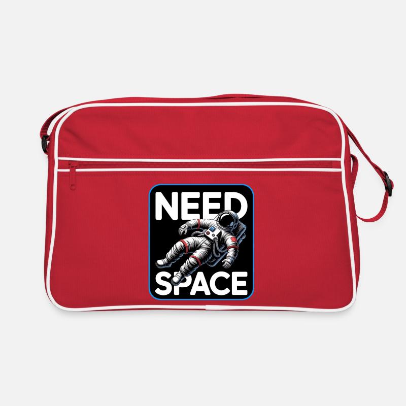 Need Space Astronaut Retro Tasche
