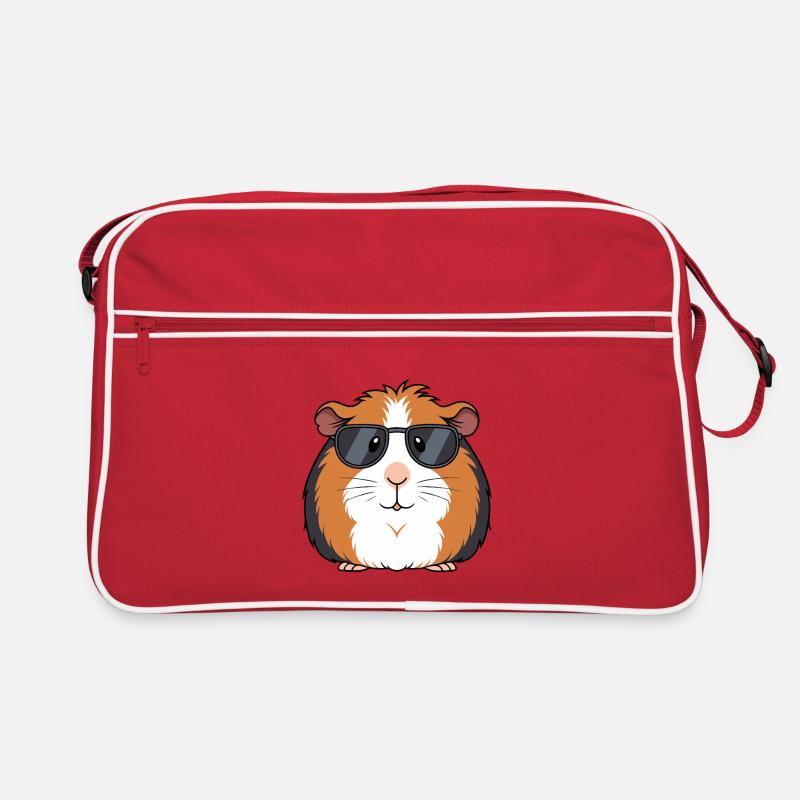 Cochon d'Inde lunettes soleil chic Sac Retro