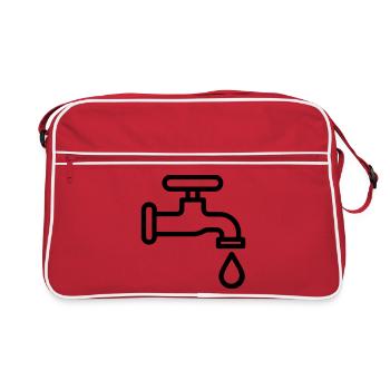 Tap - Retro Bag - red/white - Front