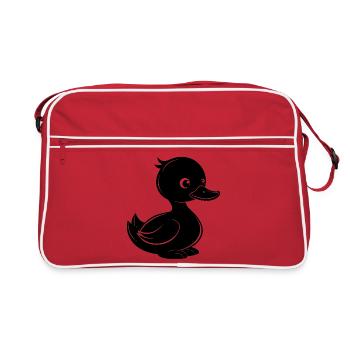 Baby duck - Retro Bag - red/white - Front