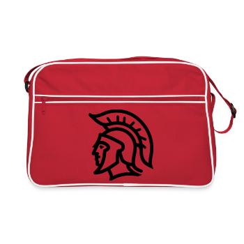 Spartan - Retro Bag - red/white - Front
