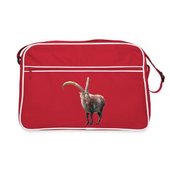 Bouquetin - Sac Retro - rouge/blanc - Devant