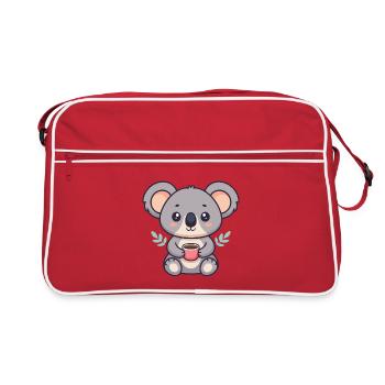 Koala Sweet Coffee - Retro Bag - red/white - Front