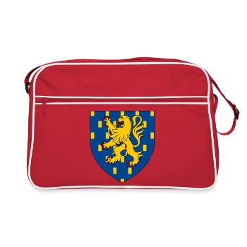 Coat of arms of Orxois - Retro Bag - red/white - Front