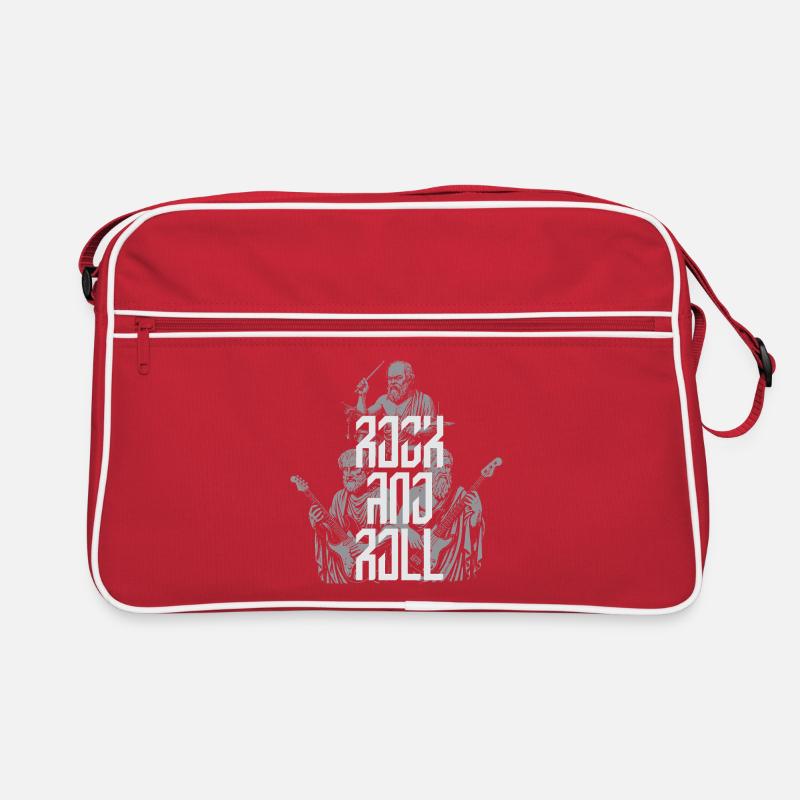 Classic Rock and Roll Ancient Philosopher Band T-S Retro Bag