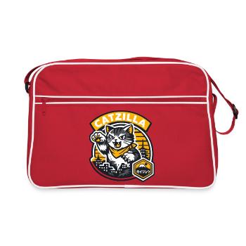 Catzilla Neon City Carnage - Sac Retro - rouge/blanc - Devant