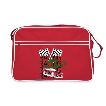 Course - Sac Retro - rouge/blanc - Devant