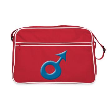 Garçon - Sac Retro - rouge/blanc - Devant