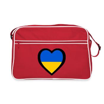 Ukraine - Retro Bag - red/white - Front