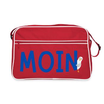 Bonjour - Sac Retro - rouge/blanc - Devant