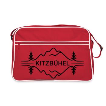 Kitzbühel - Création de souvenirs - Sac Retro - rouge/blanc - Devant
