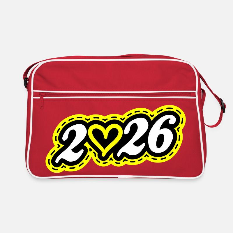 Cœur 2026 Sac Retro