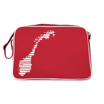 Norway - Retro Bag - red/white - Back