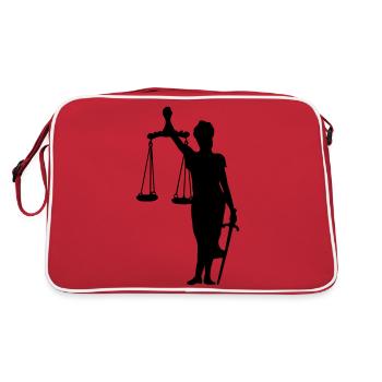 justice balance - Sac Retro - rouge/blanc - Dos