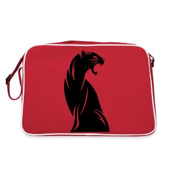 panther - Sac Retro - rouge/blanc - Dos