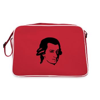 Mozart - Retro Bag - red/white - Back
