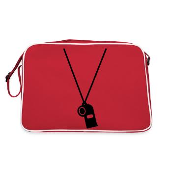 referee - Retro Bag - red/white - Back