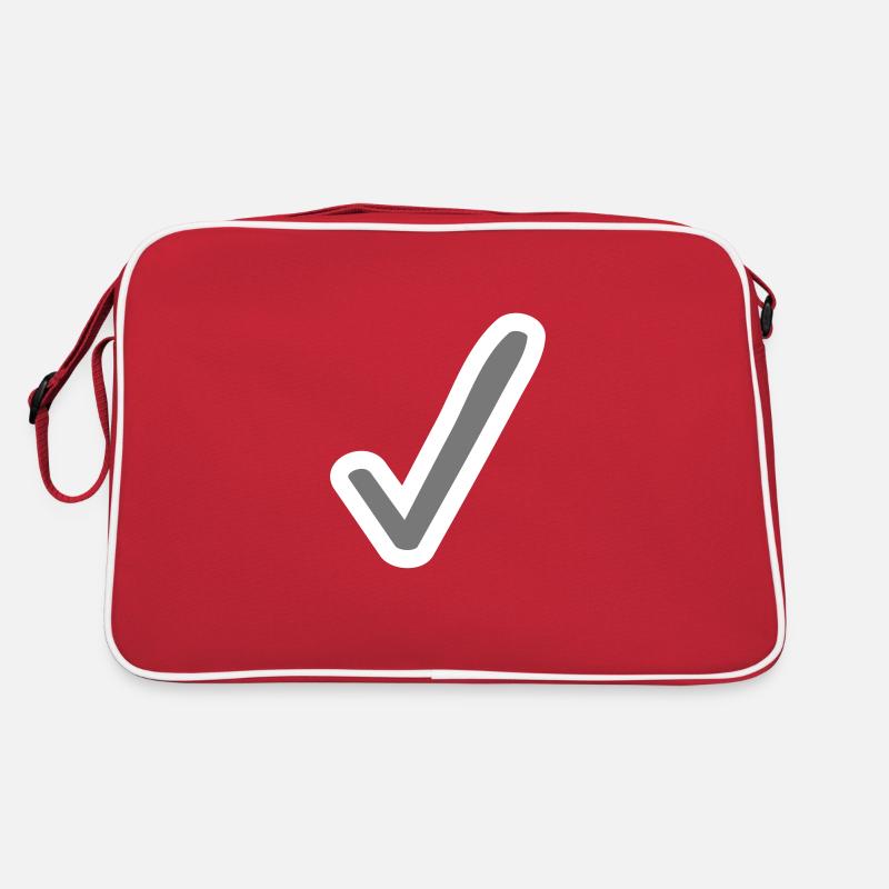 Check icon sketch Retro Bag